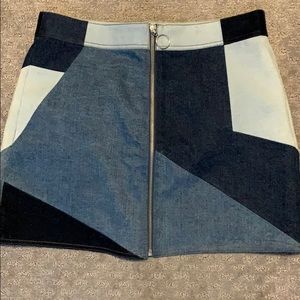 Intermix denim skirt size 8